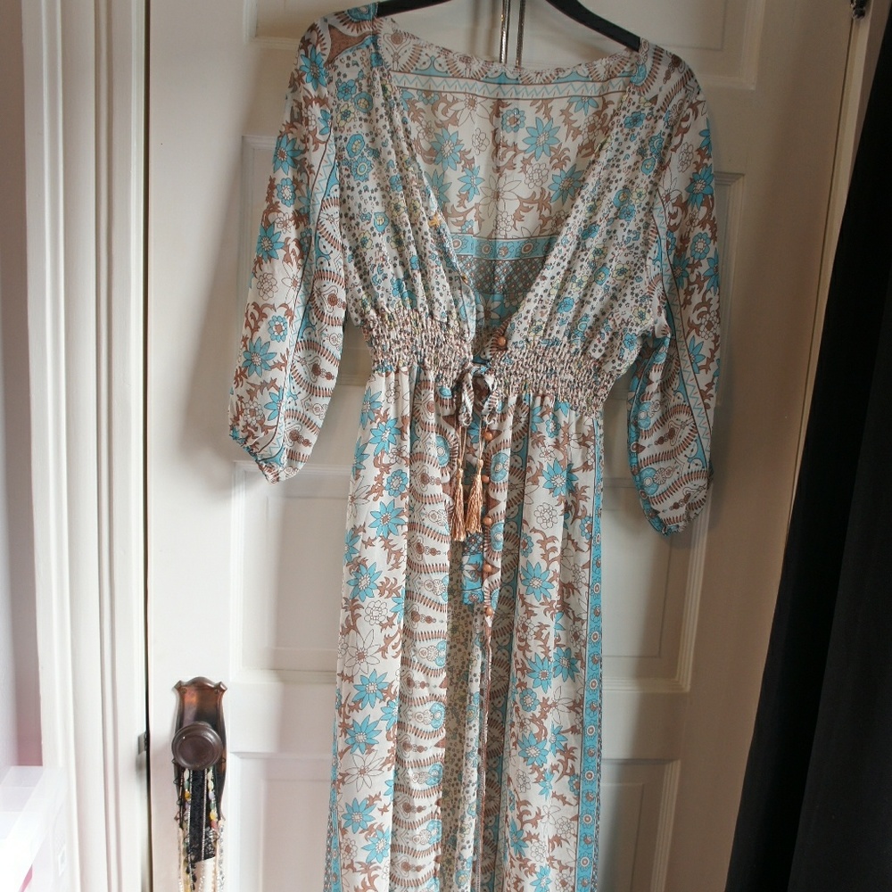 Long boho dress